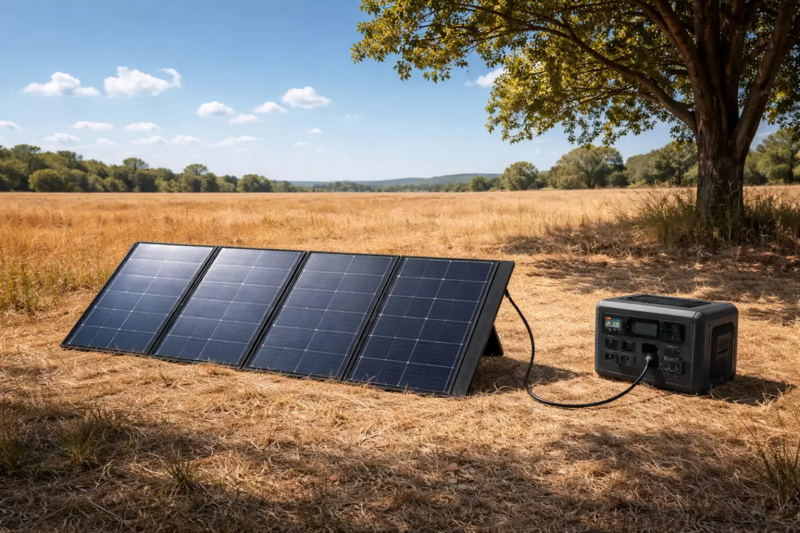 Panneau solaire nomade : quel panneau choisir pour votre batterie portable ?