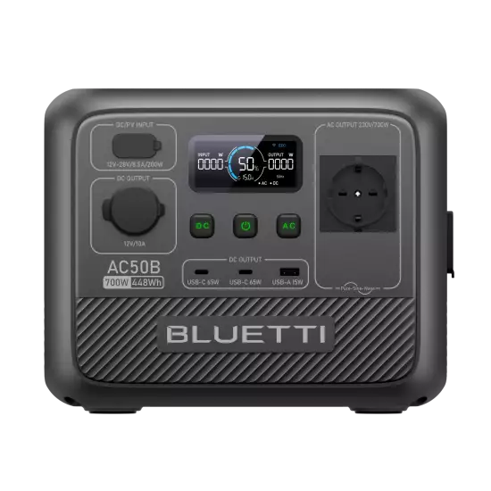 Bluetti AC50B : avis, test et prix de la batterie nomade 448 Wh