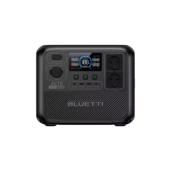 Bluetti AC70 : avis, test et prix de la batterie nomade 768 Wh