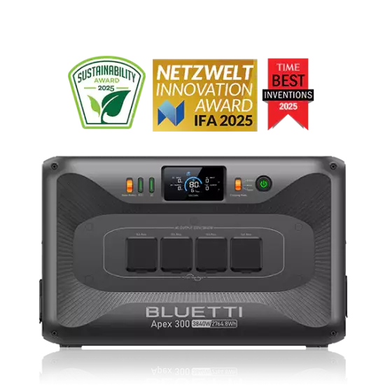 Bluetti Apex 300 : avis, test et prix de la batterie nomade 2764 Wh