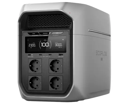 EcoFlow Delta 3 Max Plus : avis, test et prix de la batterie nomade 2048 Wh