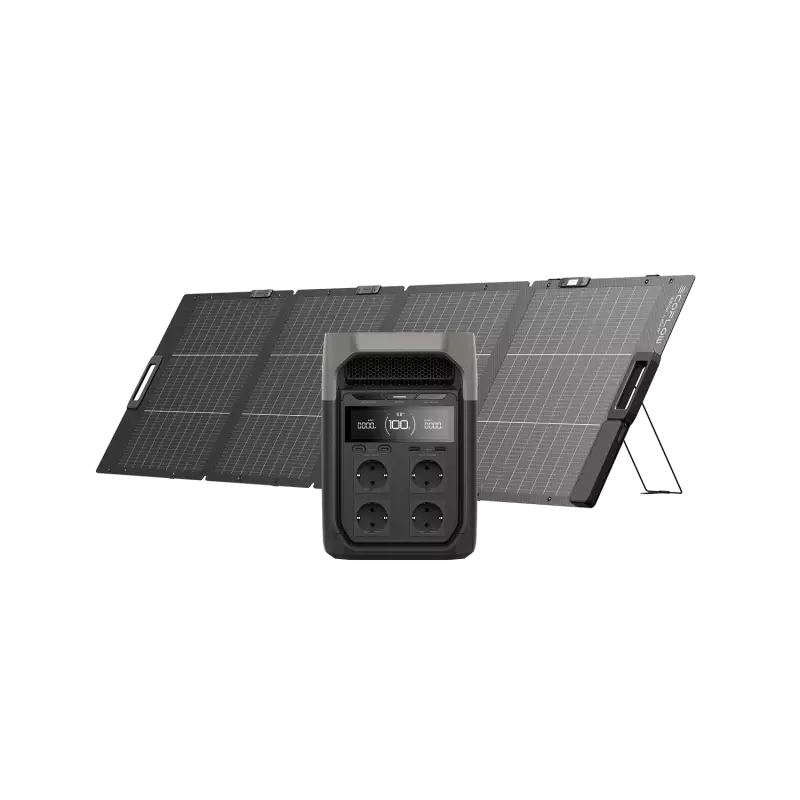 photo Kit solaire EcoFlow Delta 3 (panneau 220 W)