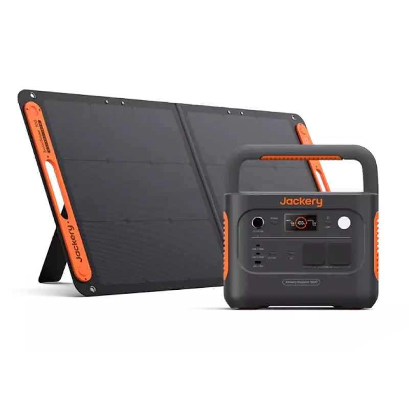 photo Kit solaire Jackery Explorer 1000 v2 (panneau 100 W)